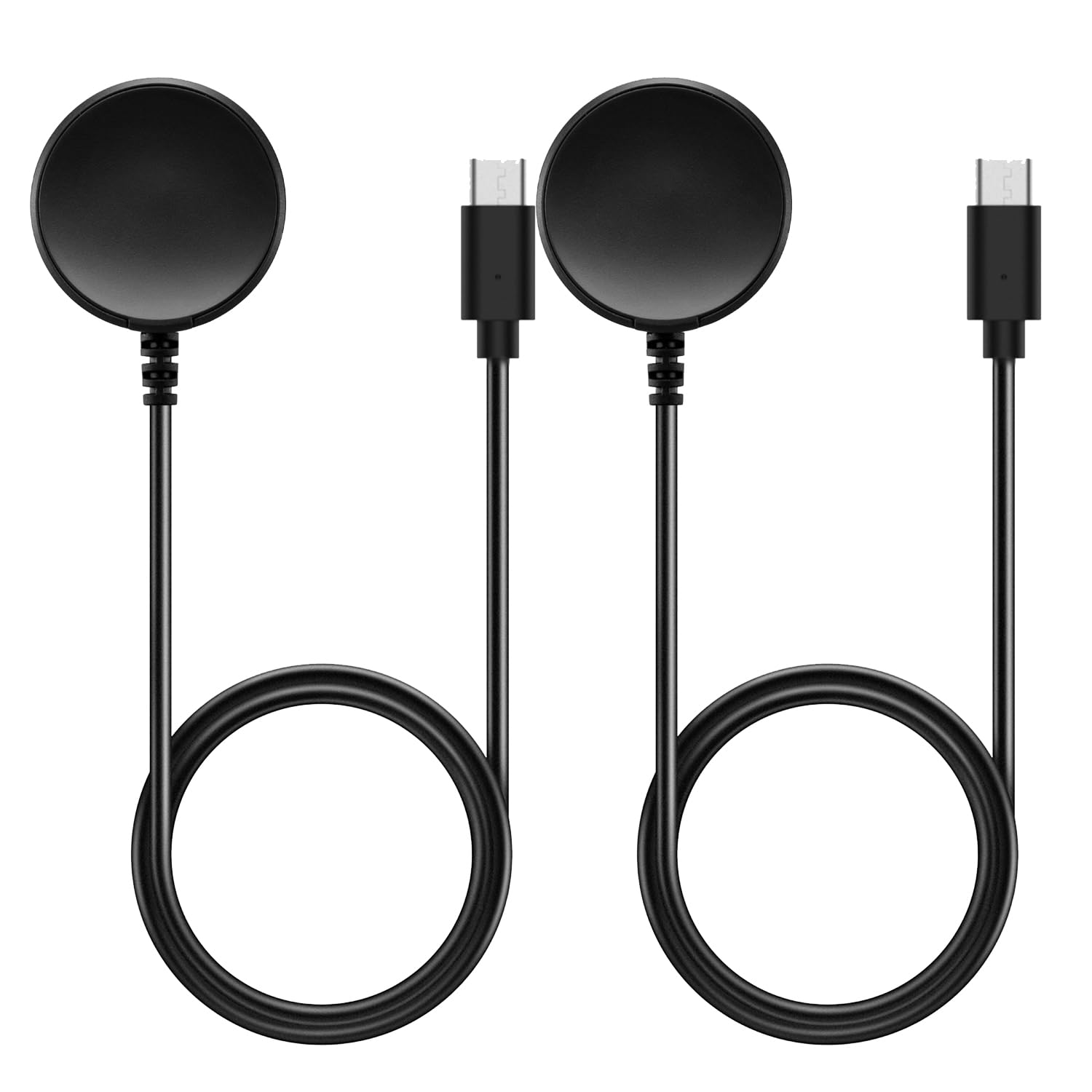 FitTurn Type C Charger for Samsung Galaxy Watch 6, 6 classic,watch5,5 pro,watch 4 for Men Women 3.3ft/100cm Replacement Type C Charger Charging Clip Cable Base Data Sync for Galaxy Watch 6