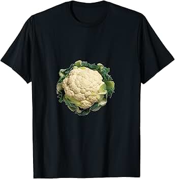 Amazon.com: Cauliflower T-Shirt : Clothing, Shoes & Jewelry