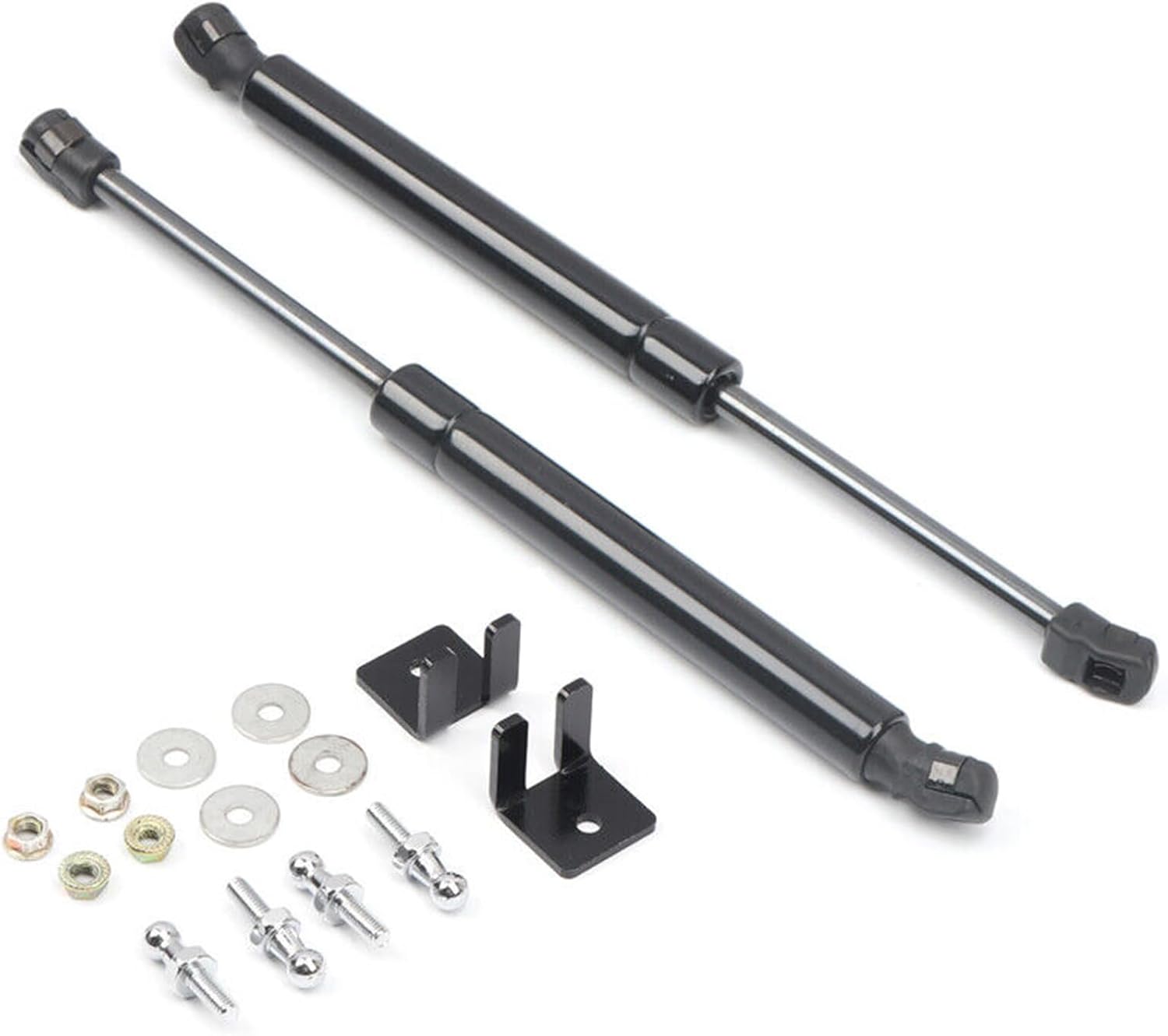 ITrims Car Accessories Nissan Navara NP300 2015-2021 Front Hood Lift Support Gas Struts Shocks Dampers Trunk Engine Lift Support Shock Strut Rod Stainless Steel 2PCS (Front)