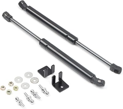 ITrims Car Accessories Nissan Navara NP300 2015-2021 Front Hood Lift Support Gas Struts Shocks Dampers Trunk Engine Lift Support Shock Strut Rod Stainless Steel 2PCS Front