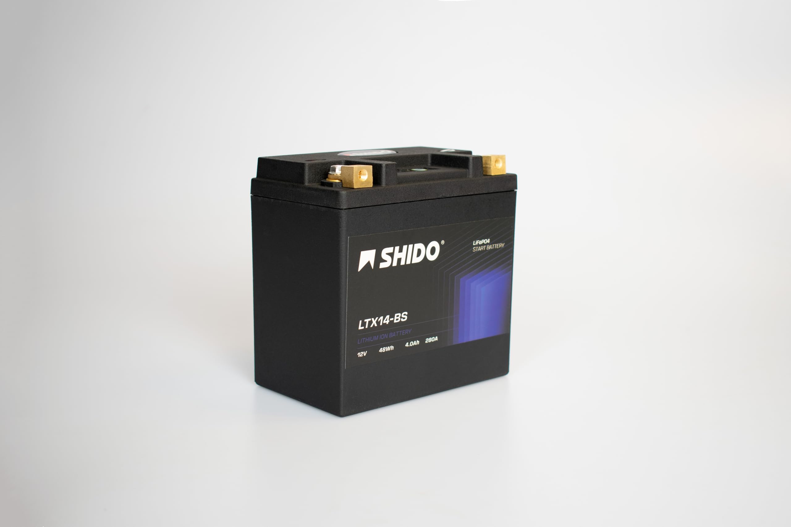 SHIDO LTX14-BS LION -S- Batería de ion de litio, color azul