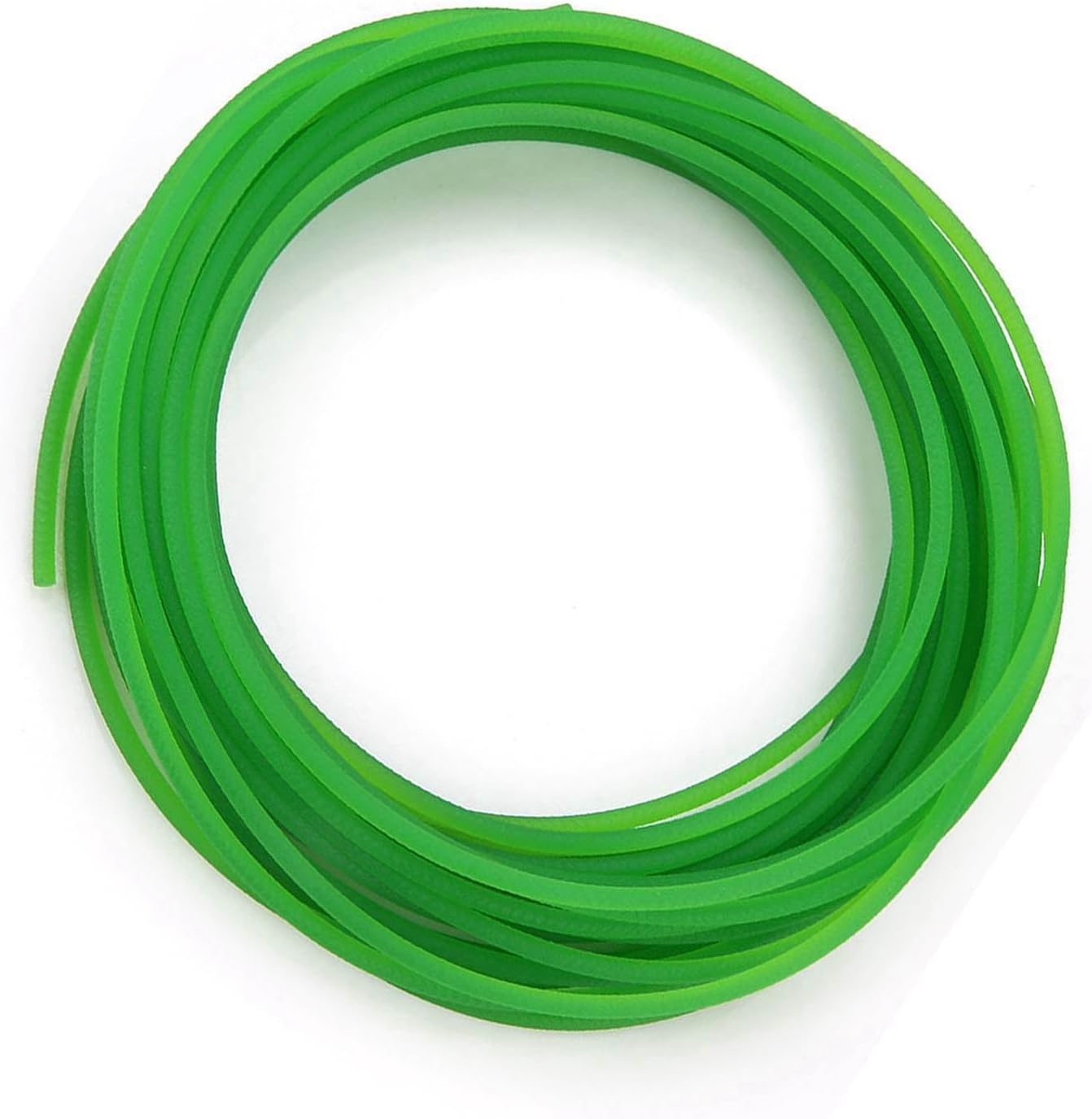 High Performance Urethane Round Belting, PU Transmission Belt Polyurethane Round Belt for Drive Transmission Green 3mm x 10m
