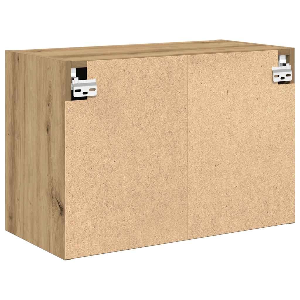 vidaXL Garagen-Wandschrank Artisan-Eiche, Lager- und Aufbewahrungsschrank