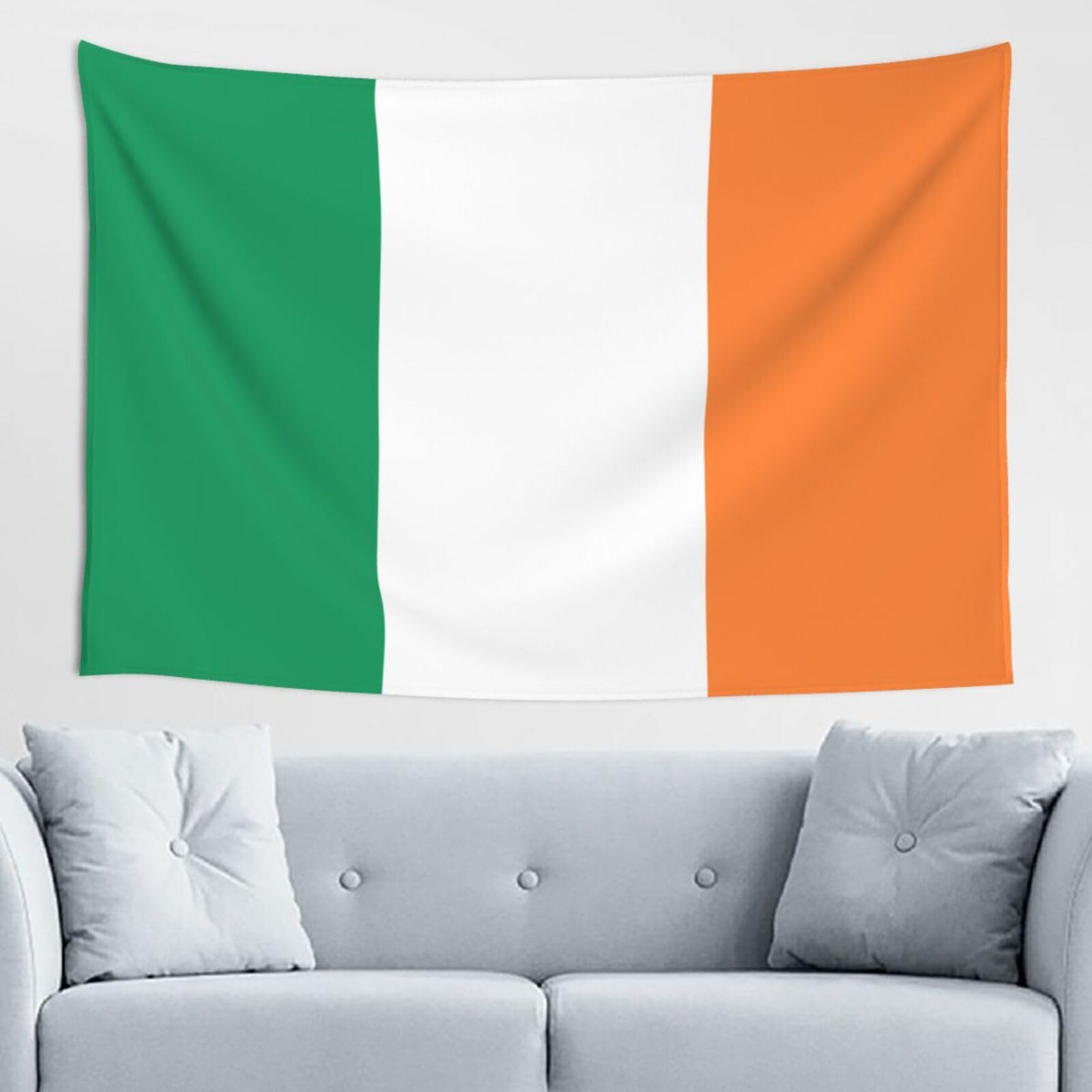 ZZYYDS Irish flag Wall Decor Tapestry 60x40in, Wall Hanging, Home Decor, Dorm Decor, Porch Tapestry, etc.
