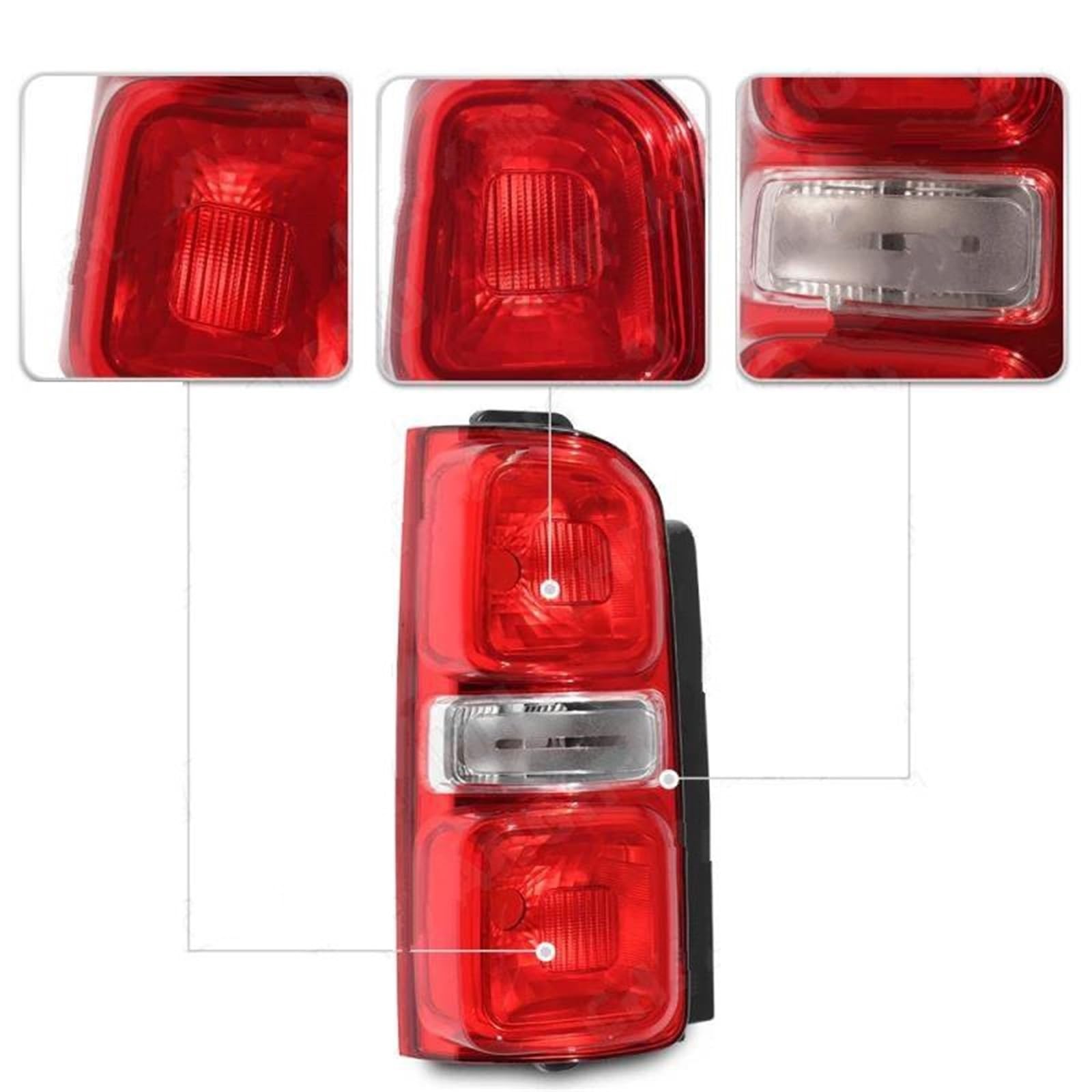Luces Traseras Piloto Trasero Para Peugeot Para Expert (2016-2021) Para Traveller (2016+) Luz De Freno Y Luz De Señalización. Luz Trasera Piloto Trasero(Izquierda)
