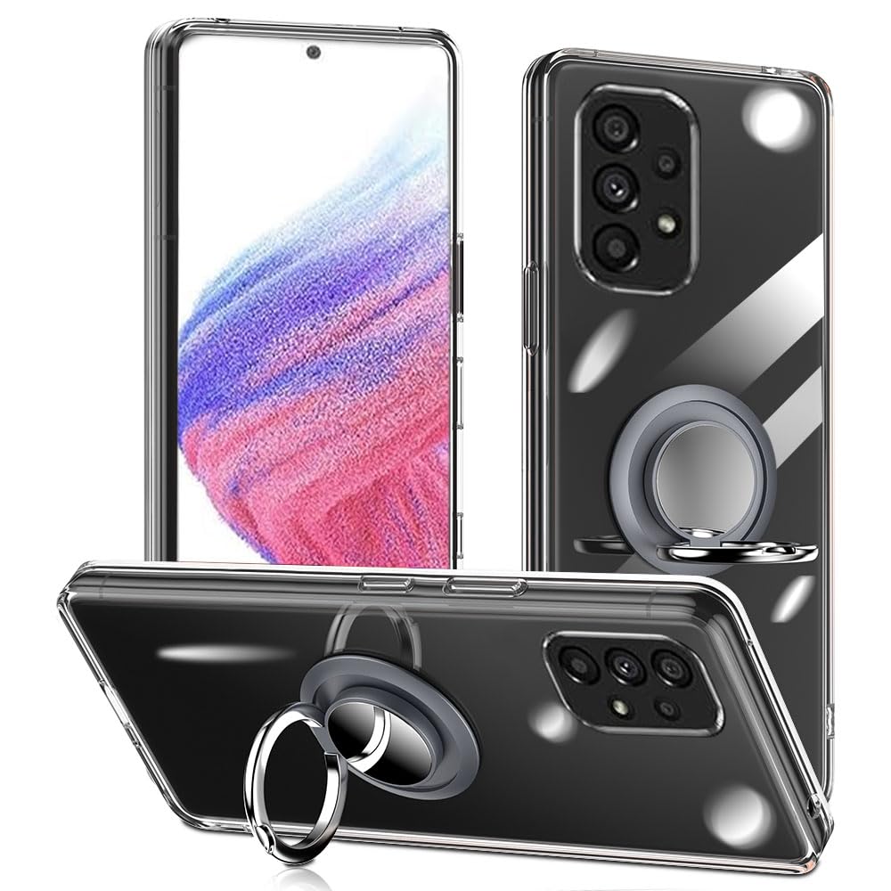 Amazon.co.jp: 対応 Galaxy A53 5G ケース SC-53C SCG15 リング付き