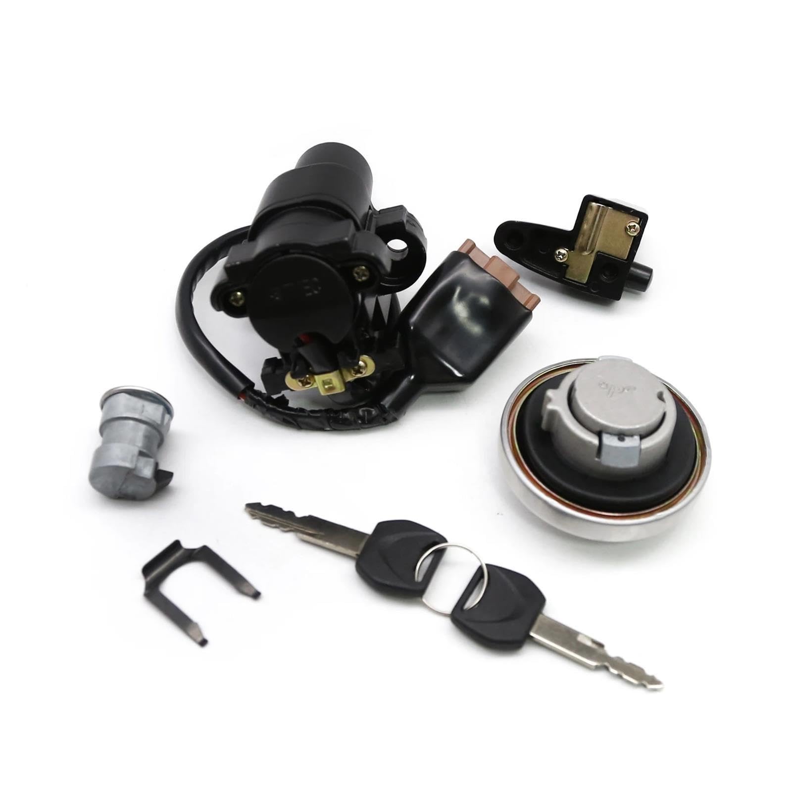 Clé Verrouillage Siège du Bouchon Carburant Interrupteur D'allumage Moto pour Ho&NDA CRF250L 250LA CRF 250 L Le 2013 2014 2015 2016 2017 2018-2020 Bouchon réservoir Carburant Moto