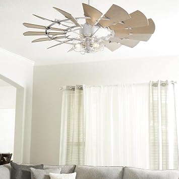 Quorum 1905-69 Restoration LED Fan Light Kit from Windmill Collection in Bronze/Dark Finish,