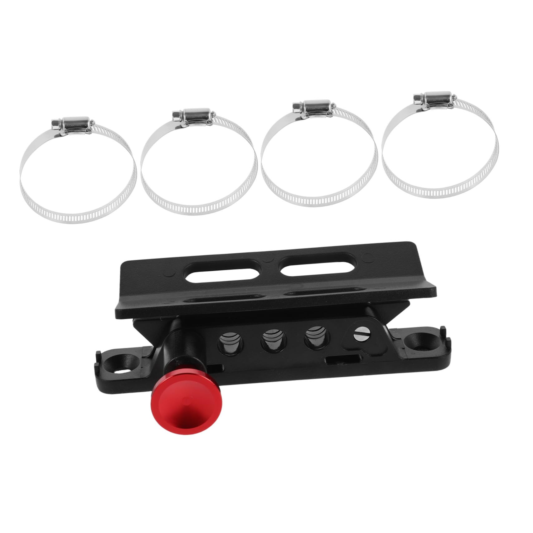 jojofuny Soporte para Extintor de Incendios de Montaje Rápido, Abrazadera de Jaula Antivuelco Resistente, Compatible Vehículos Utv Atv y Camiones, Soporte Ajustable de Plástico Resistente,