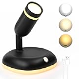 Wireless Spot Lights Indoor, Dimmable Picture Light with Remote, Rechargeable LED Spotlight for Plants, Picture, Artwork, Hallway