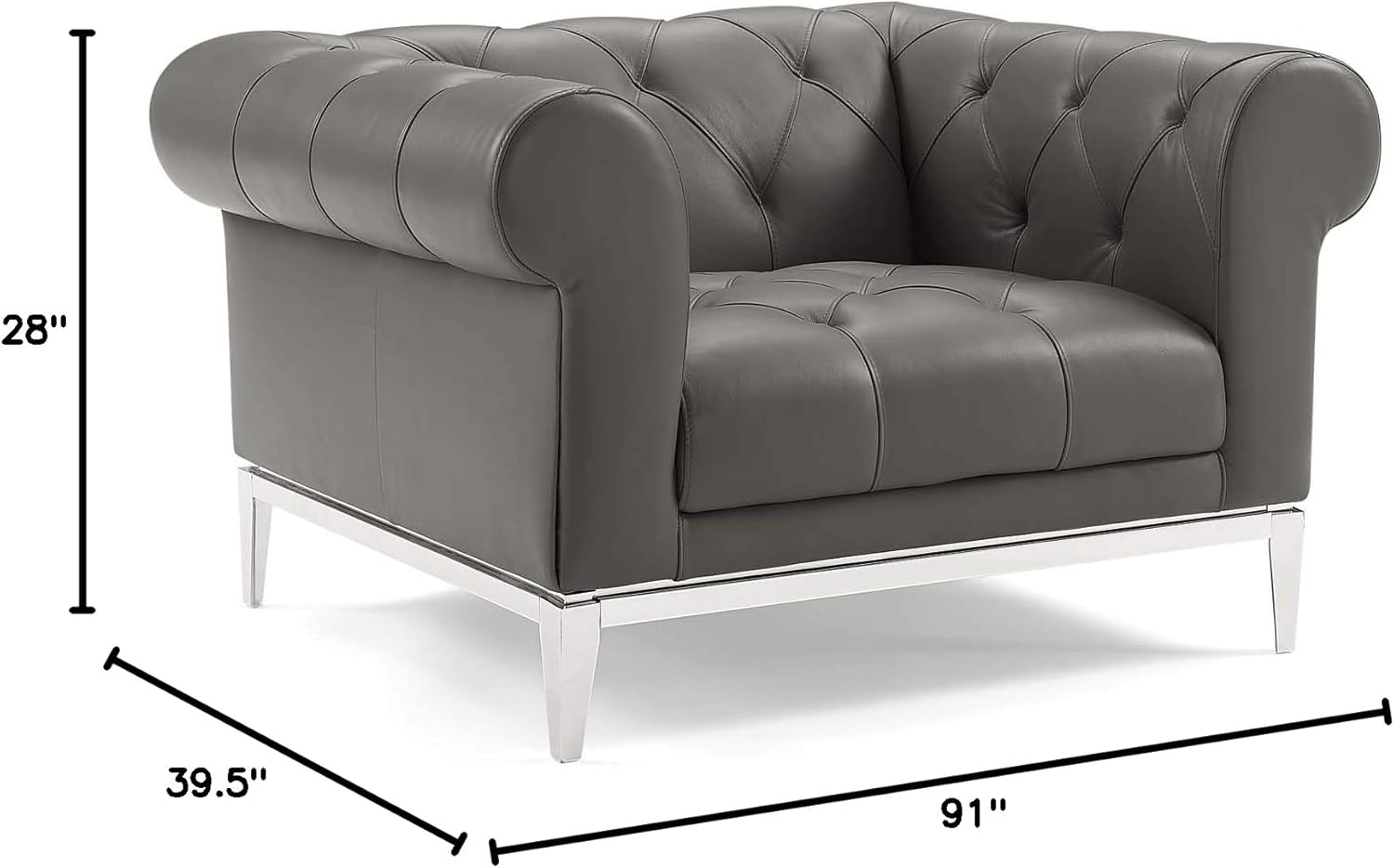 Modway Idyll living-room-furniture-sets, Gray