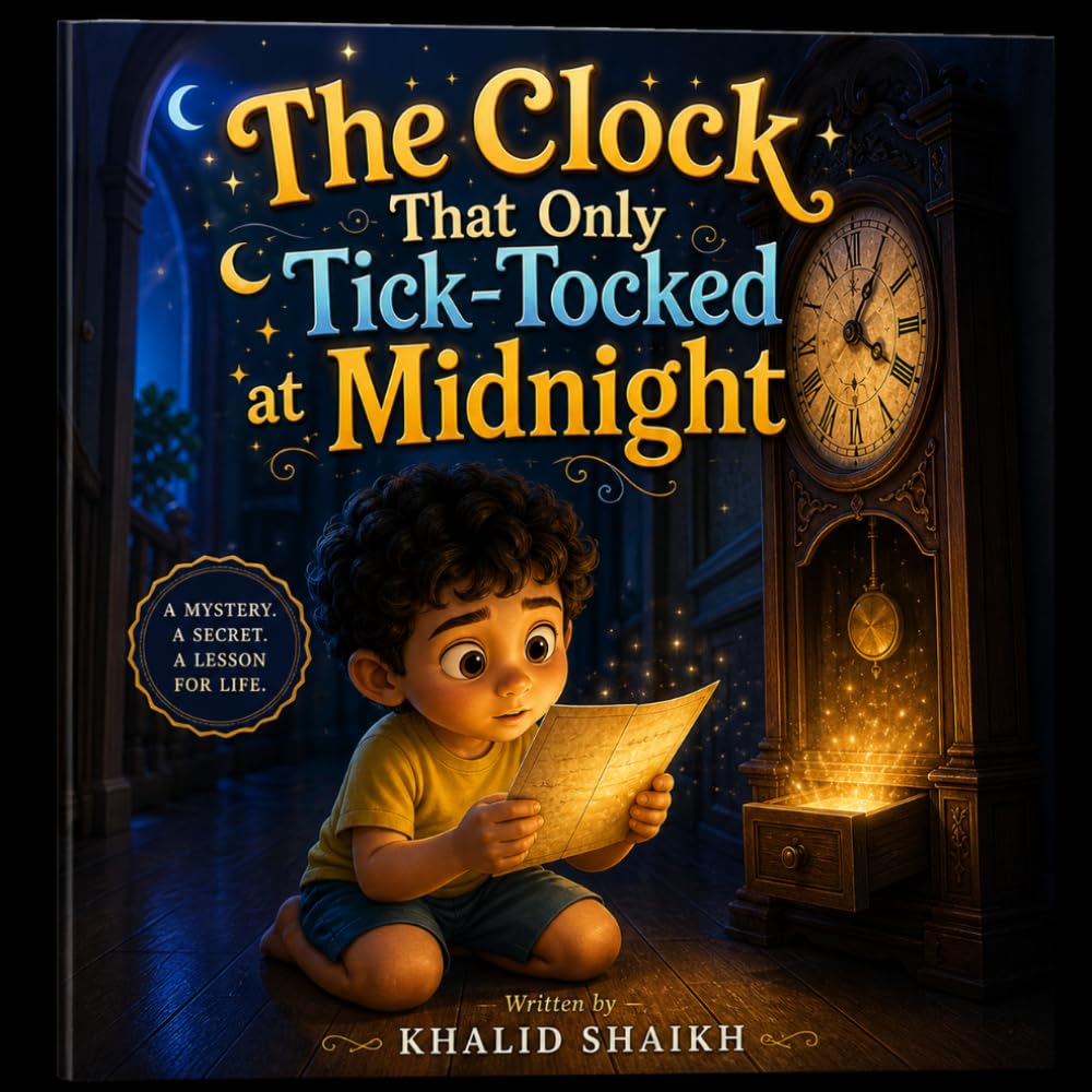 The Clock That Only Tick-Tocked at Midnight: A Children’s Mystery Story About Honesty, Courage, and Family Values (Bedtime Story for Kids Ages 4–8)