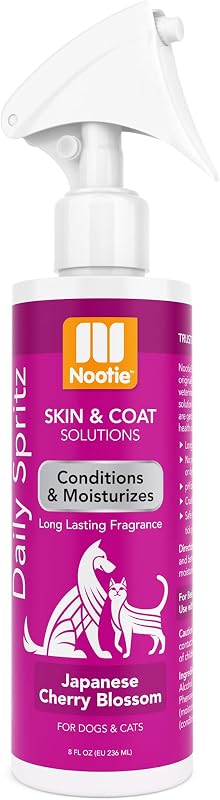 Nootie Japanese Cherry Blossom Spritz Condicionador para Cães e Gatos, 240 mL