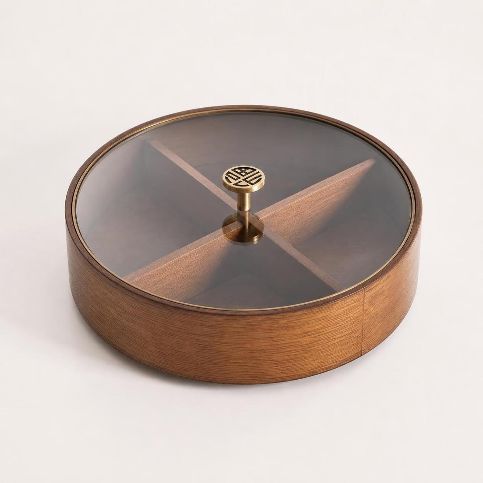 Caja con Tapa Estilo, Style to 3, 25 × 25 × 6 Cm