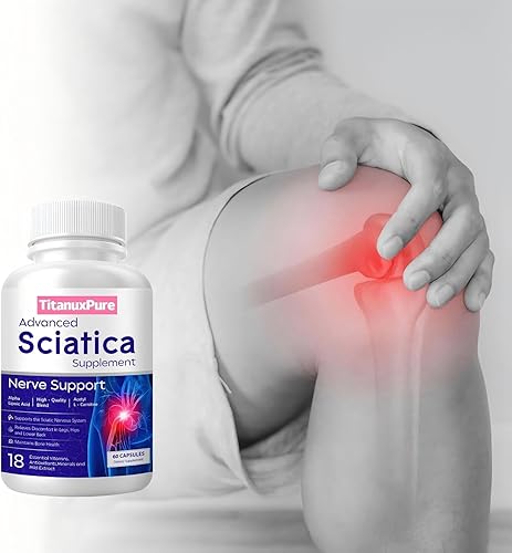 Miniatura 2 de Alivio avanzado para el nervio ciático ácido alfa lipoico  suplementos de ciática 18 en 1  complejo de vitamina B  (60 unidades (paquete de 1)