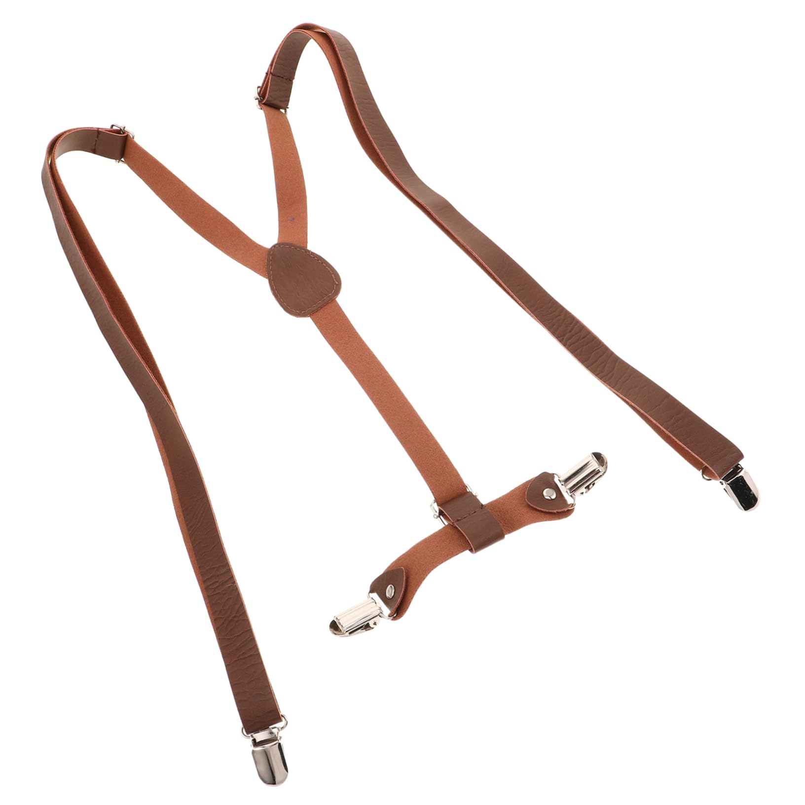 Ipetboom Y-shape Suspender Clips Elastic Men's Suspenders for Jeans Dress Pants Women's Belt Belts