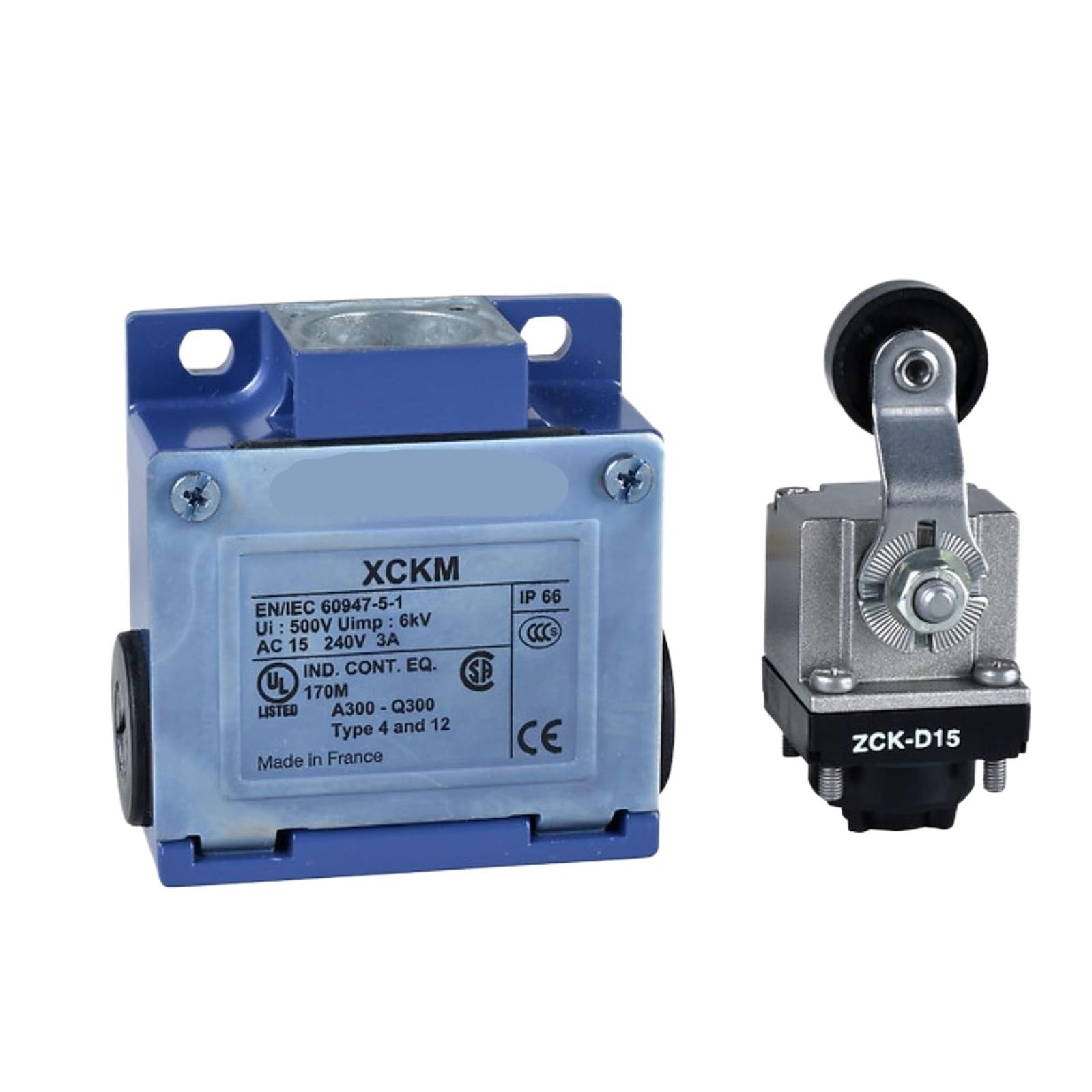UITGVDQAT XCKM115 XCKM115C switches roller lever, 1NC+1 NO