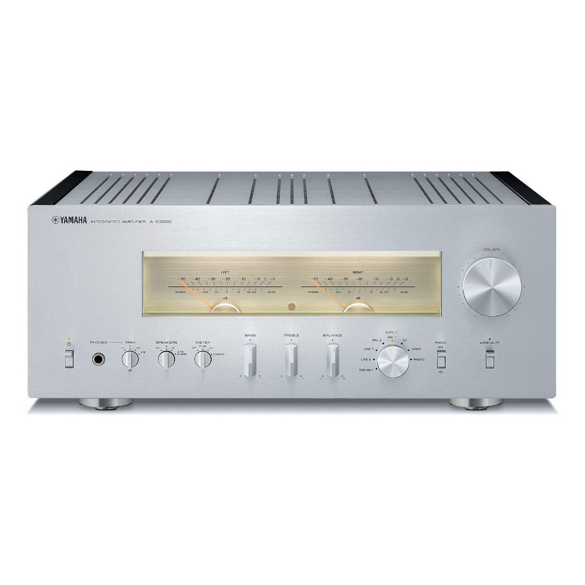 Yamaha Audio A-S3200SL Integrated Amplifier (Silver)
