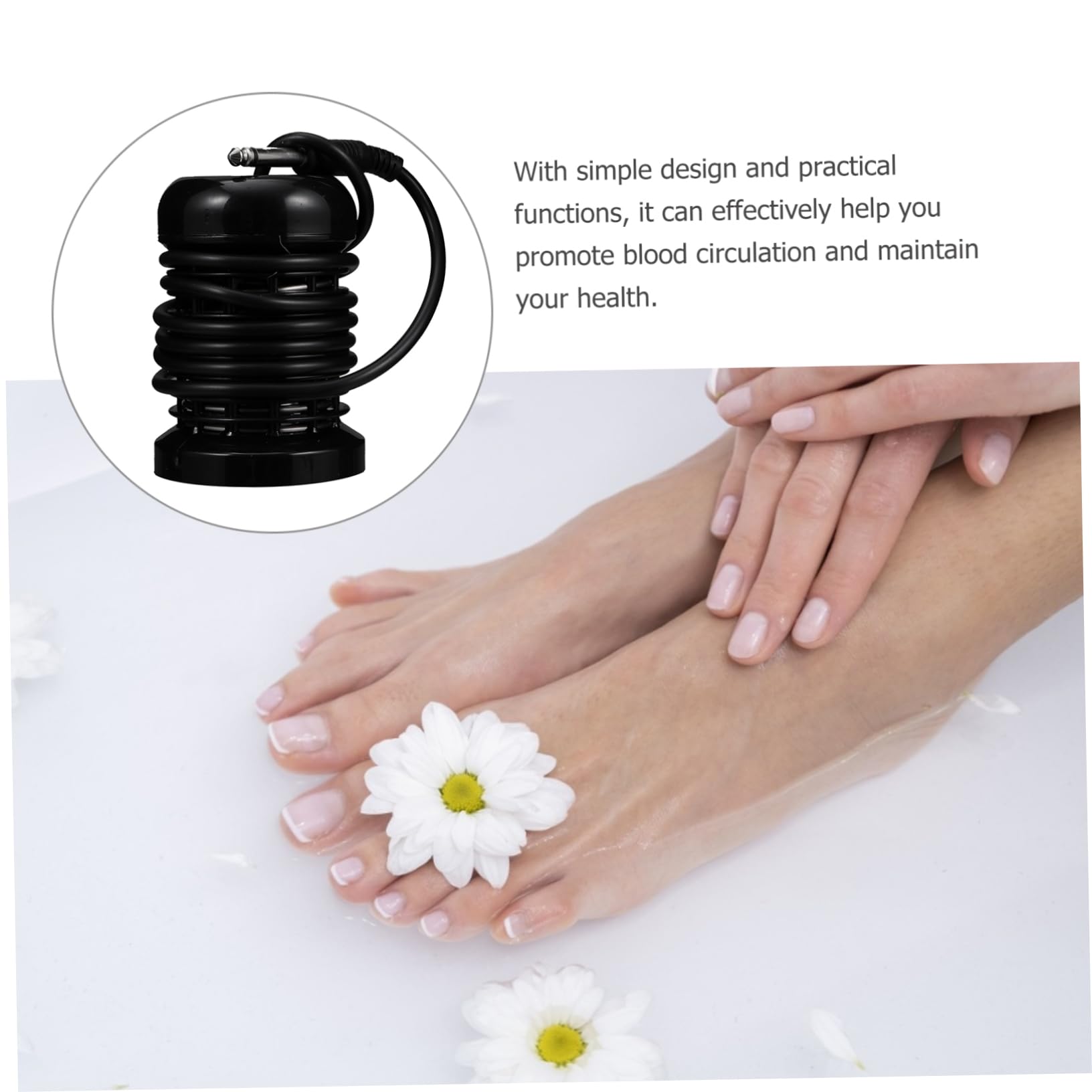 GOOHOCHY 10pcs Ion Head Spa Supplies Cleaning Tool Power Tools Feet Massager Foot Bath Massager Foot Spa Machine Parts Foot Massager for Feet Cleaning Supplies Plastic Suite