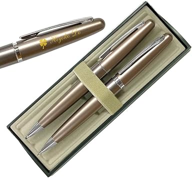 Amazon 名入れ パイロット コクーン ボールペン シャープペン セット Pilot 名入れ料金込み シャーペン 高級 名前入り 誕生日 プレゼント 還暦 就職 入学 卒業 お祝い チタン セット 油性ボールペン 文房具 オフィス用品