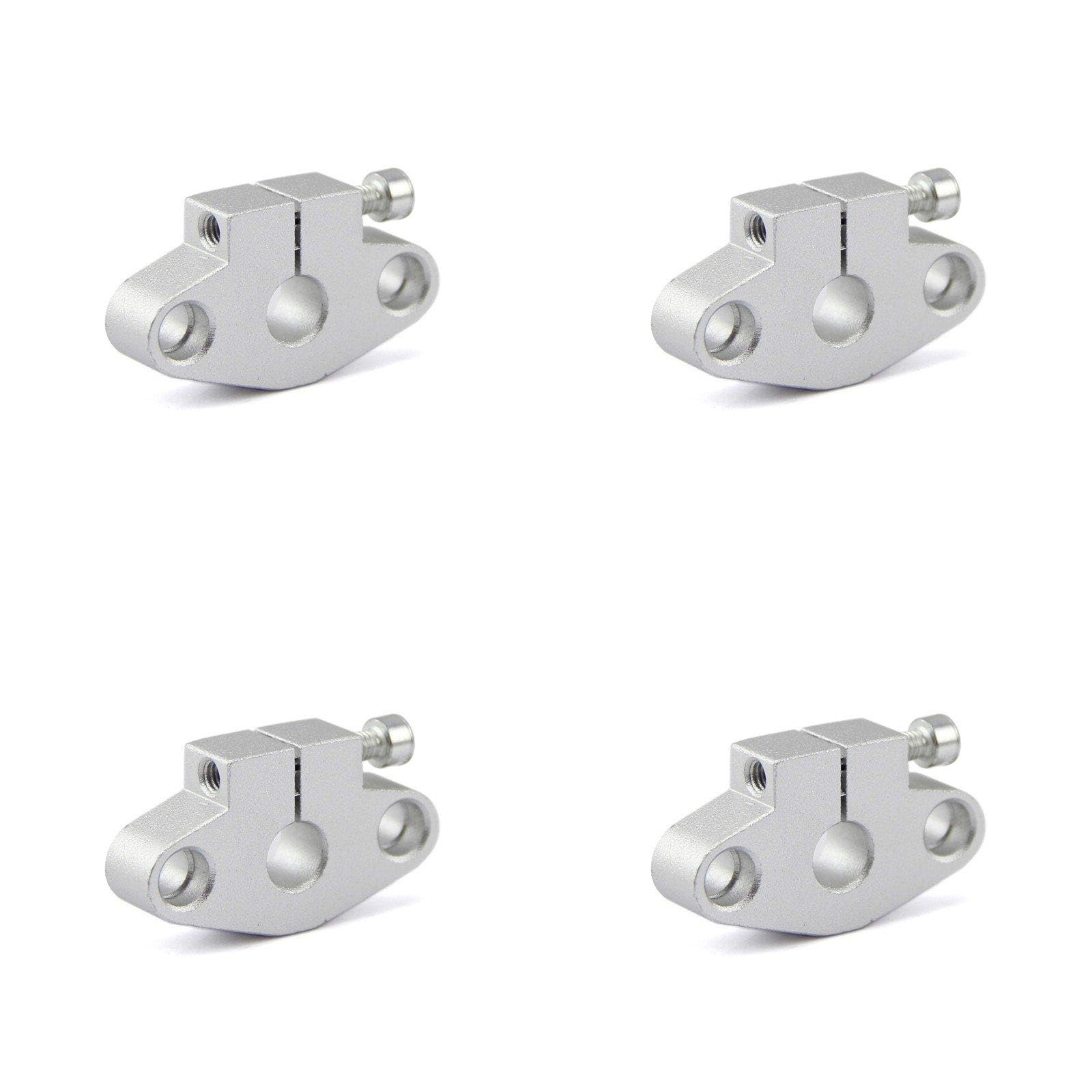 (4 pc) Pro3D SHF8 8mm Horizontal Linear Rail Shaft Bracket for 3D Printers-image-9