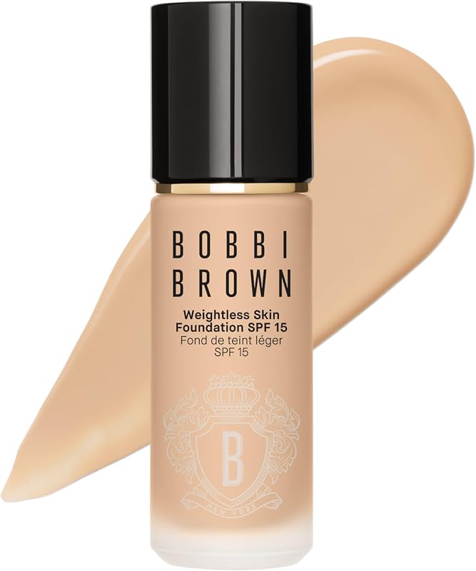 Weightless Skin Foundation SPF 15 | Oil-Controlling Liquid Foundation with 24-Hour Hydration | Medium Coverage Natural Matte Finish for All Skin Types, Neutral Ivory, 1 Fl Oz