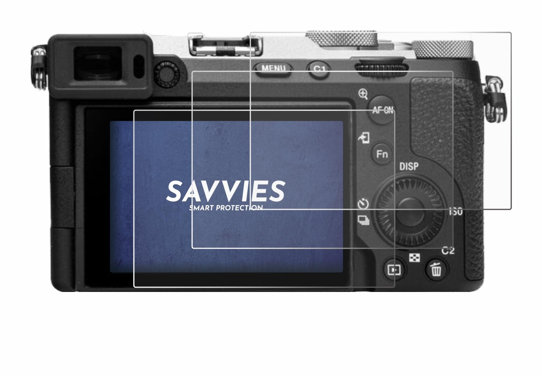 6x Savvies Pellicola protettiva per Sony Alpha 7 II (ILCE-7M2