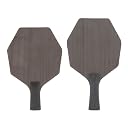 UJEAVETTE Table Tennis Racket Wooden Hexagonal Handmade 5 Ply for Game Indoor Training Horizontal Shot gallery image