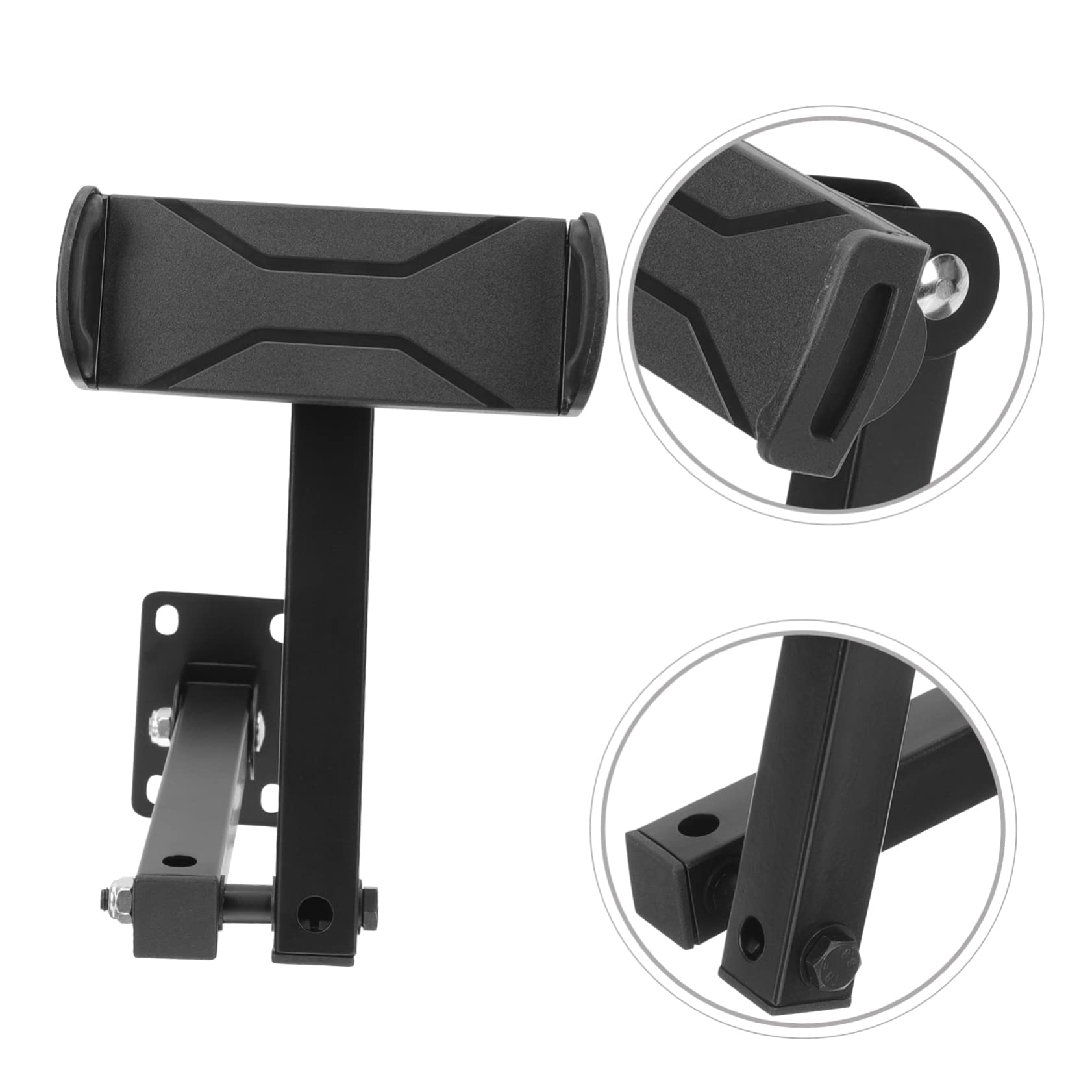 POPETPOP Supporto Da Muro Per Smartphone e Tablet Braccio Regolabile Multi-angolo Per Videochiamate e Streaming Porta Dispositivo Flessibile Per Casa e Ufficio