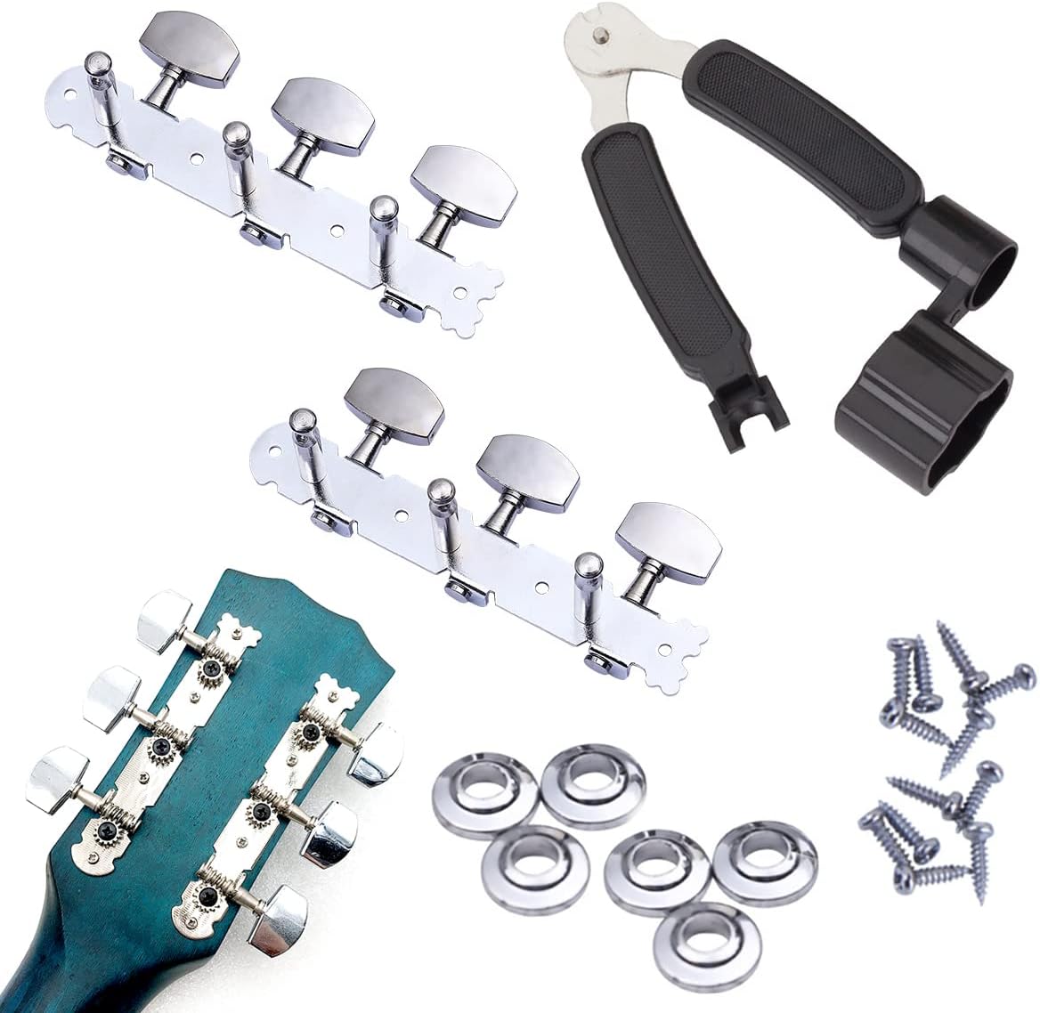 KAISH Confezione Da 2 Manopole In Legno Stile Tele Flat Top Dome - Foto 3