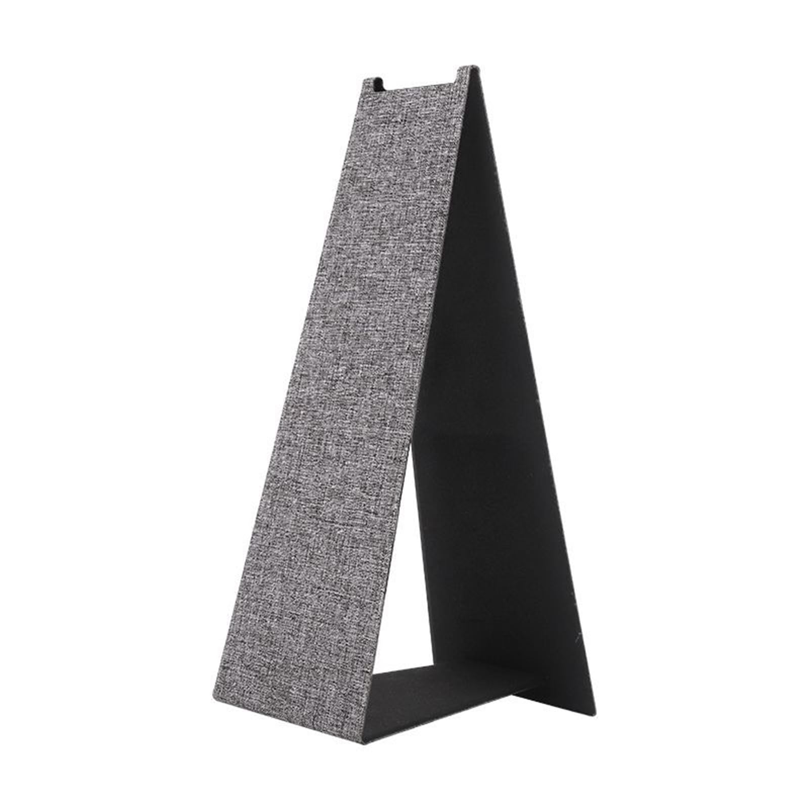 Hsioluted Portable Desktop Headphone Holder with Fabric Cover for Gentle Protections Foldable for Easy Storage and Stable Fabric Headphone Stand