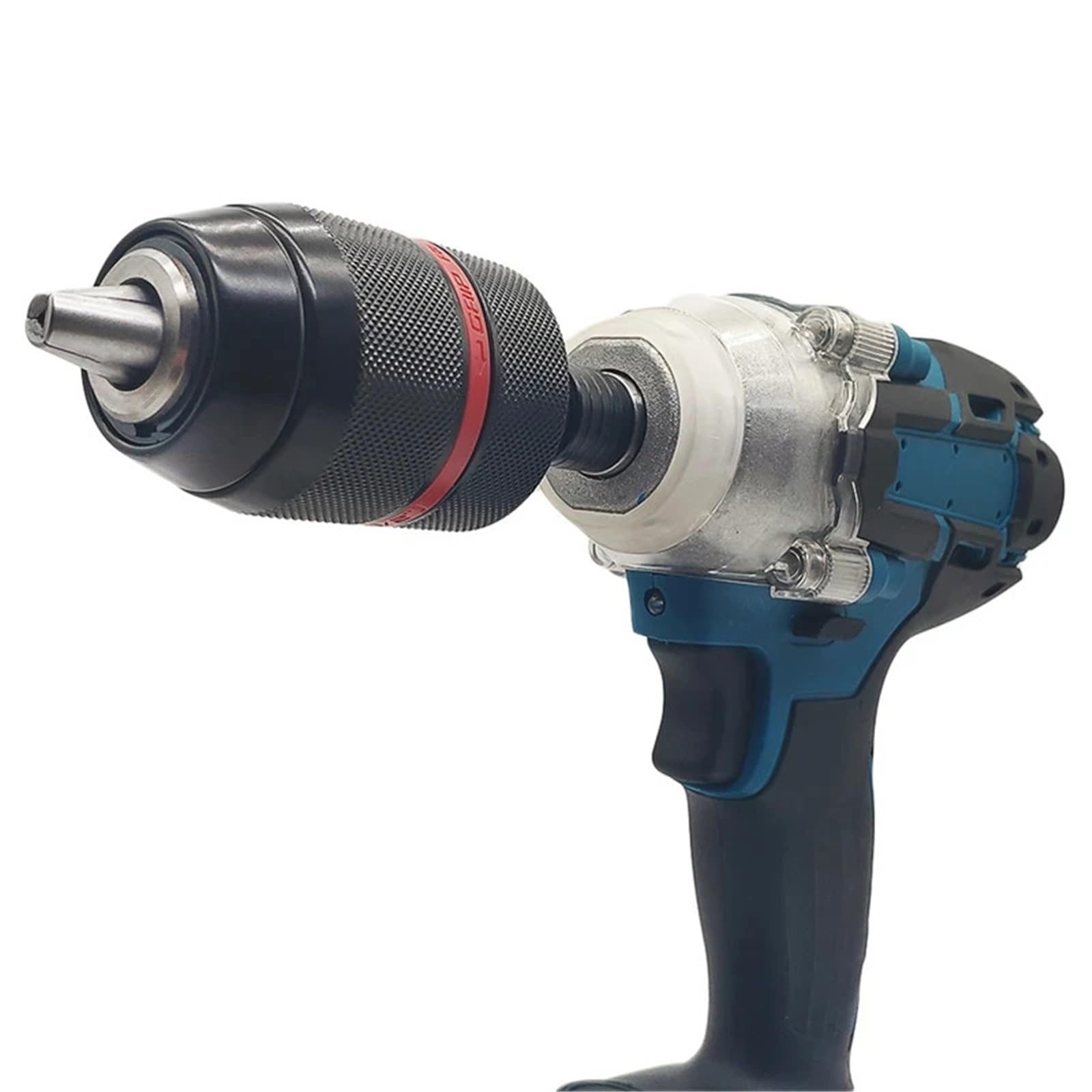 4 pz/set, 2 mm ~ 13 mm filettato in metallo mandrino senza chiave, cambio rapido 1/2-20UNF, gambo di conversione (Hex/SDS-Plus/adattatore quadrato)