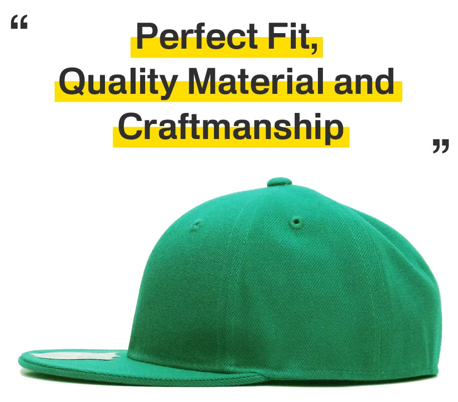 Image of KBETHOS Original 6 Panel Flat Brim True-Fit Fitted Cap