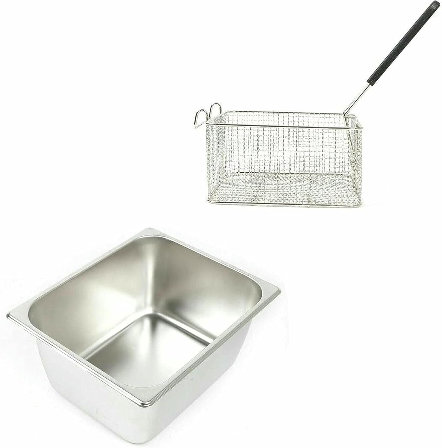 Commercial Electric Deep Fryer, with Basket, for Commercial and Home Use, 10L/20L~/