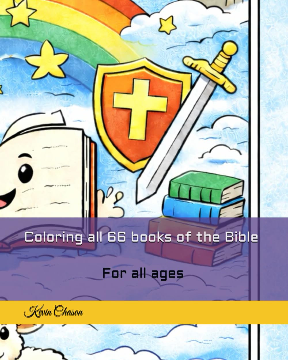 Coloring all 66 books of the Bible: For all ages