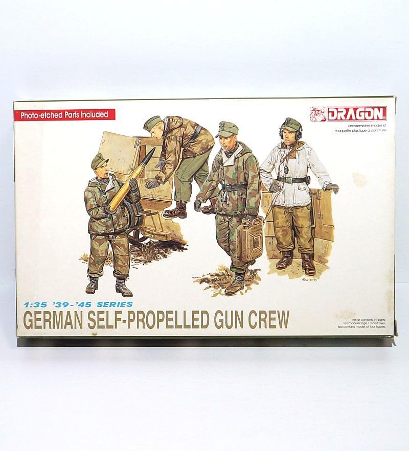 Amazon | ドラゴン 1/35 ドイツ軍 冬季装備の自走砲兵 6016 WWⅡ