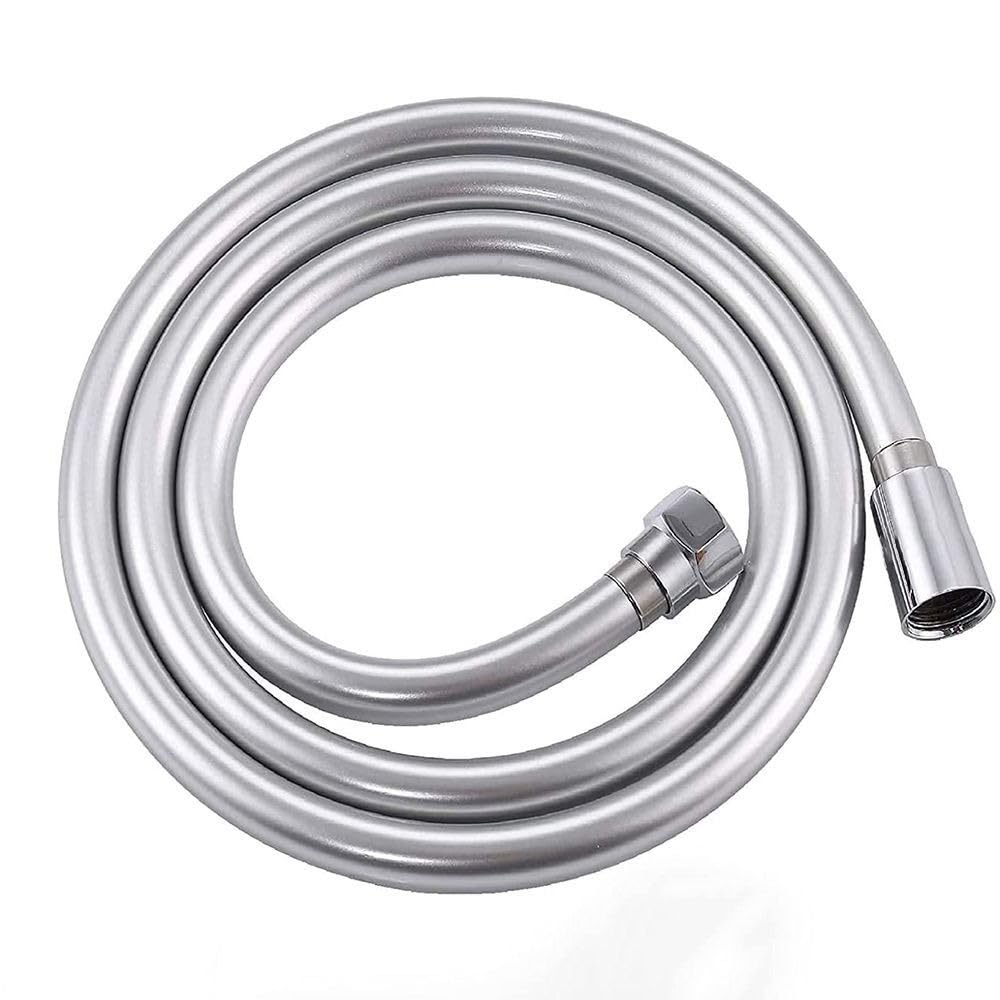 Tuyau flexible de douche en PVC gris de 2m tube extension robinet
