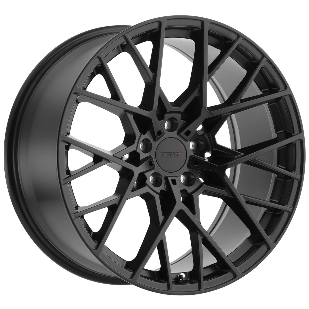 TSW Wheels 1885SEB355120M76 Sebring 18X8.5 5X120 M-BLK 35MM