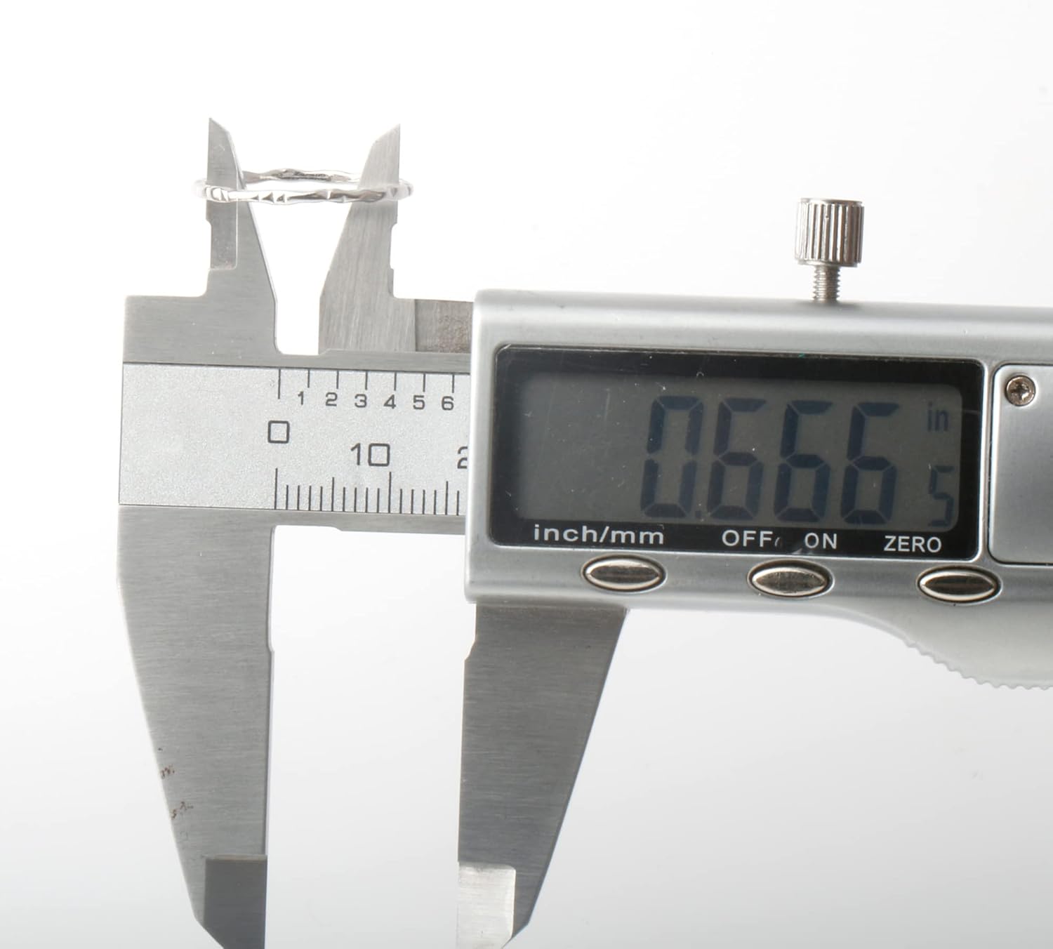 925 Sterling Silver Minimalist Hammered Textured Thin Knuckle Midi Stacking Rings - Image 4