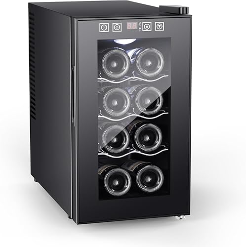 Miniatura 18 de Refrigerador de bebidas de doble zona, refrigerador de bebidas de 30 pulgadas con cesta desmontable, enfriador de bebidas de control inteligente con