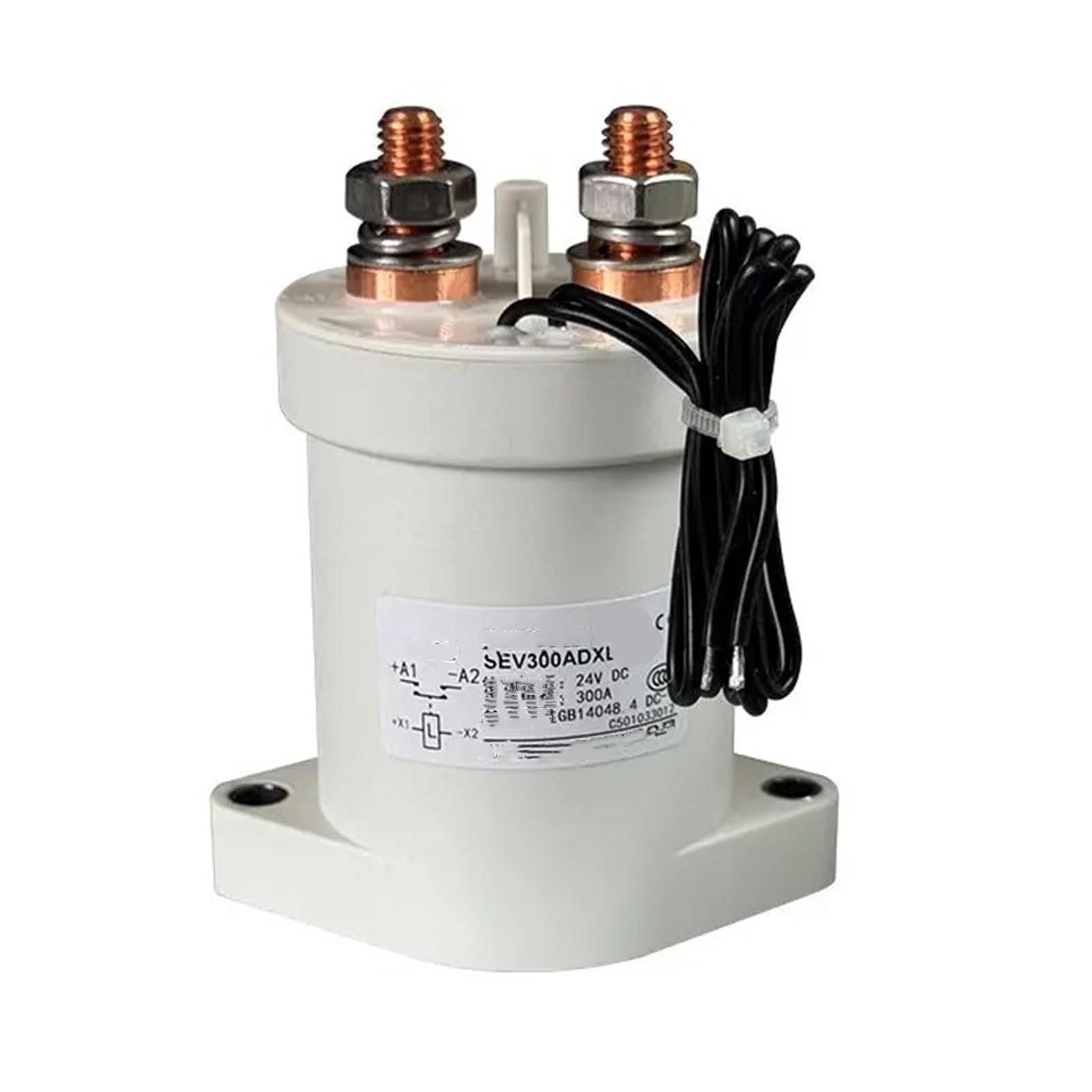 SEV30A 100A 200A 300A 400A 600A 12V 72V1NO/1NC Contactor De CC Voltaje(SEV100A,1NC,48V)