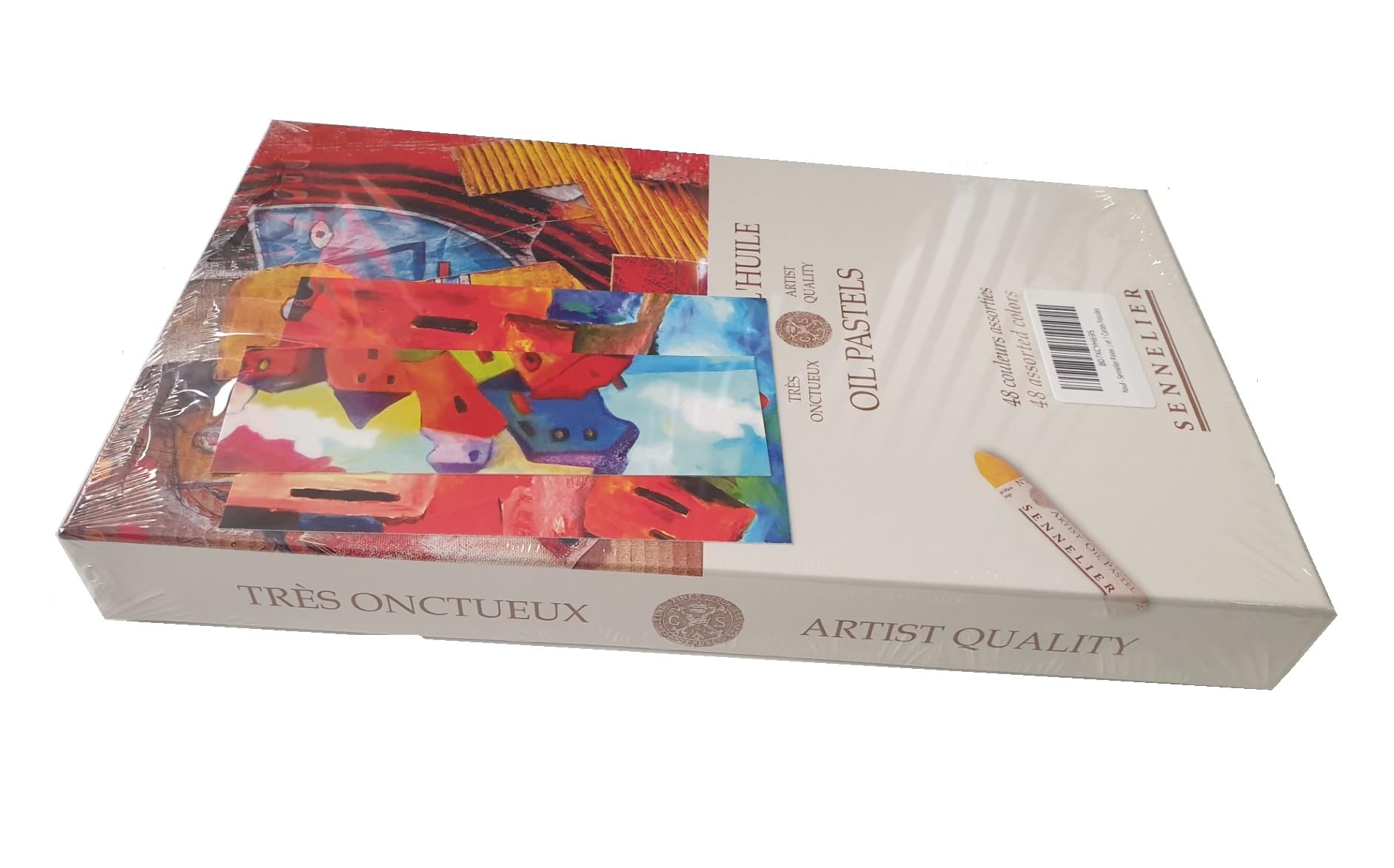 Sennelier Pastels à Huile 48 Couleurs (France) et 1 Cartes Postales
