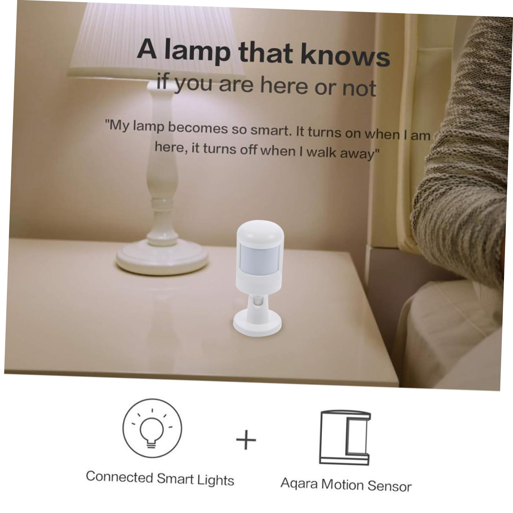Uonlytech Detector de Infrarrojos de Gran Angular Sensor Corporal Pir de Detección de Movimiento para Hogar Monitoreo de Seguridad Salas