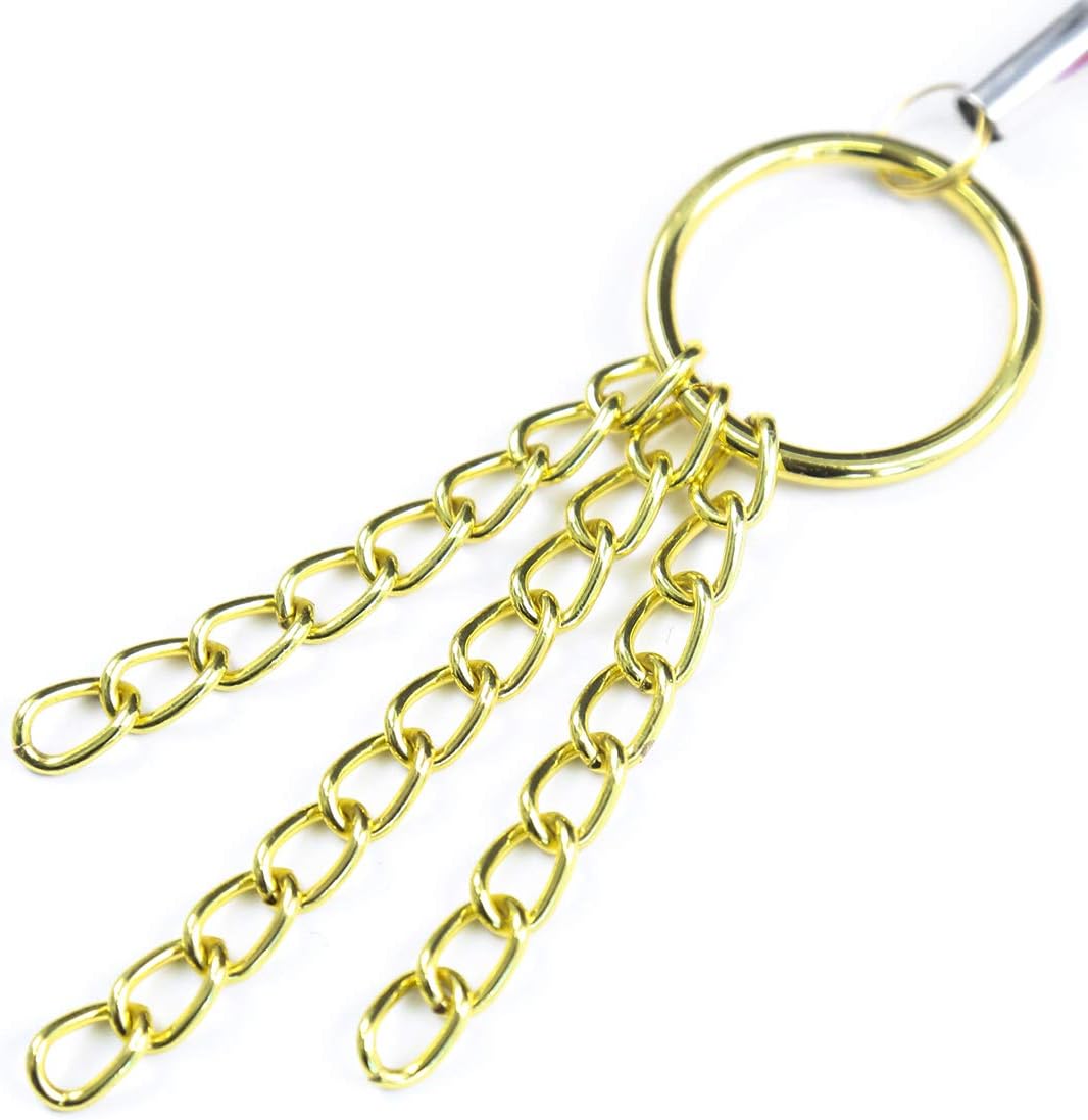 Golden Non Piercing Nipple Clamps，Fun Breast Clip，BDSM， Chain Leather Clip Flirting Adult Products Fun Women's Equipment