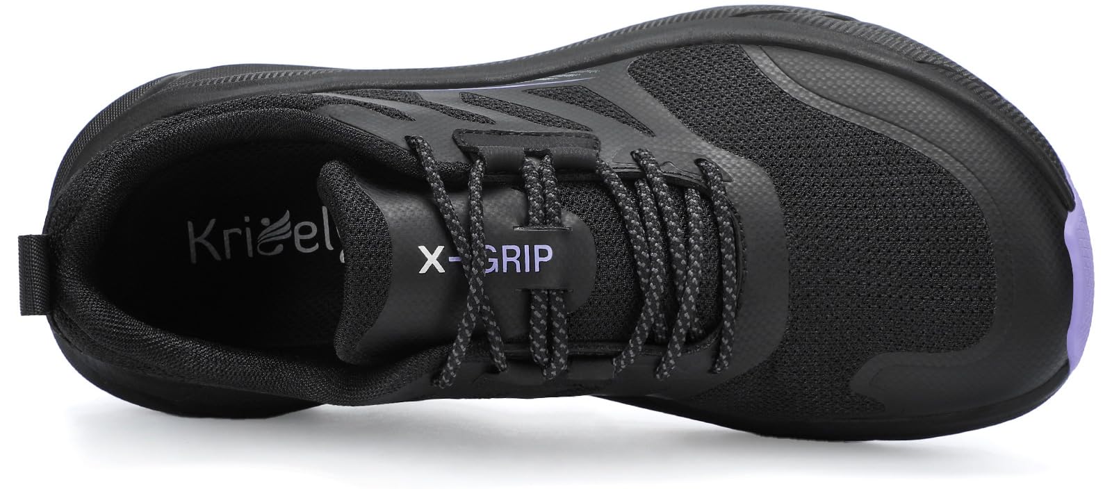 Kricely Zapatillas Trail Running Hombre de Ancho Extra Calzado de Correr en Montaña Antideslizantes Zapatillas de Trekking Ligeras Zapatos Deportivo de Exterior