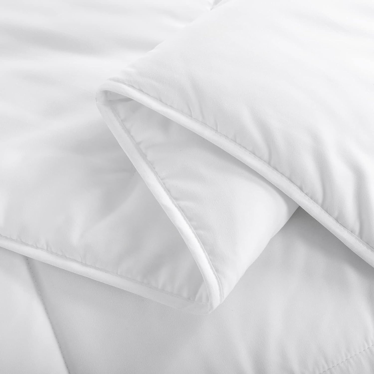 MORE FREE Relleno Nórdico de Fibra Hueca, 400gr/m²,Color Blanco,Dermoprotector,Transpirable,Suave y antiácaros, Reversible Varias Medidas (Cama 150/160-220 x 240 cm)