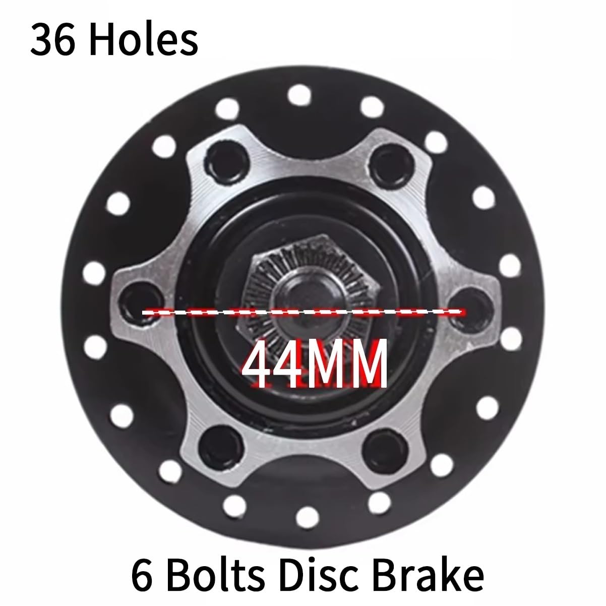 Tylne koło Fatbike 20/26" z oponami 4,0", stop aluminium, felgi śniegowe/plażowe, 36 otworów, hamulec tarczowy, piasta 195 mm do obrotowego biegu 7/8/9/10-biegowego