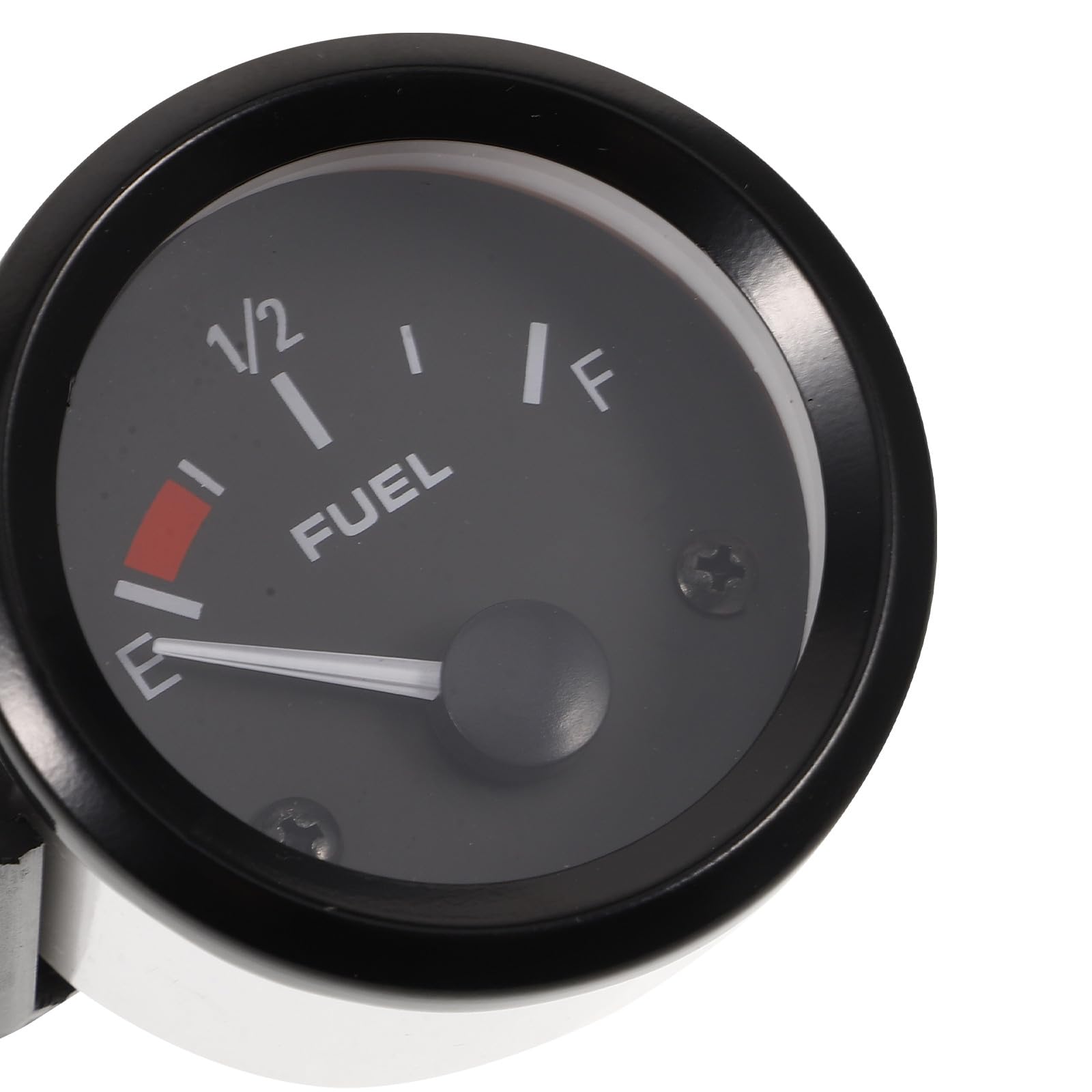 Sosoport Jauge à Carburant Voiture 12V 52 MM Noir Flotteur Indicateur Niveau Carburant pour Véhicule Compteur de Précis Accessoires Automobiles de Remplacement