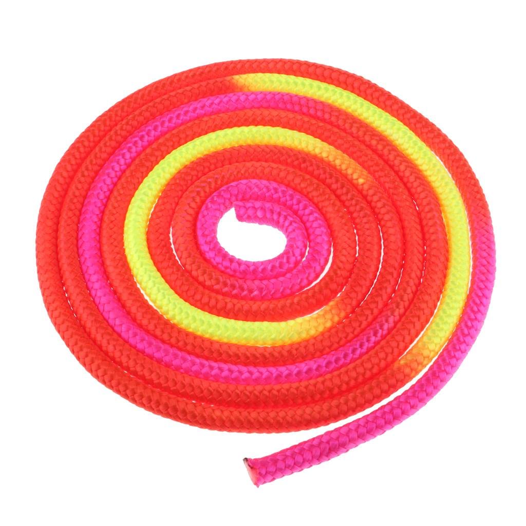 BNF®Rainbow Colour Artistic Gymnastics Rope Exercise Fitness Rope Type 3|Sporting Goods | Fitness Running & Yoga | Fitness Equipment & Gear |1 Piece Artistic Gymnastics Rope-image-34