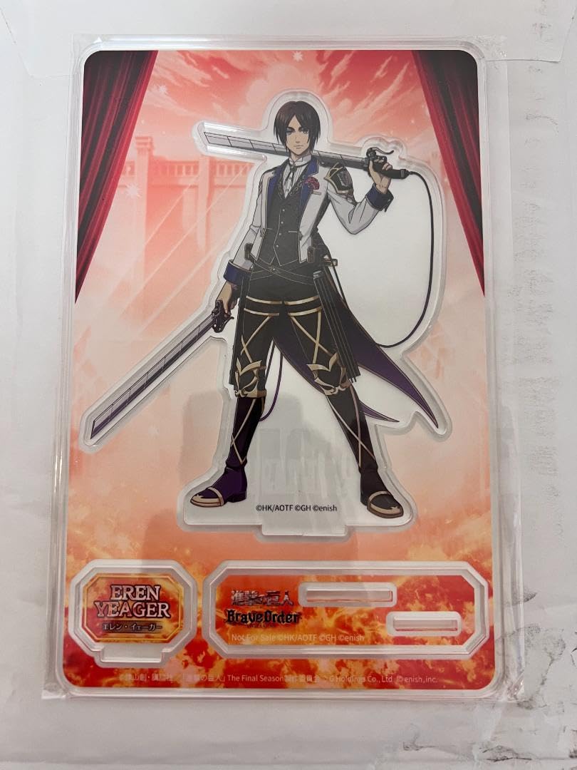 進撃の巨人 エレン ブレオダ アクリルスタンド Amazon.co.jp: 進撃巨人 エレン アクスタ アクリルスタンド